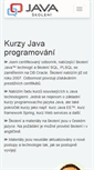 Mobile Screenshot of java-skoleni.cz